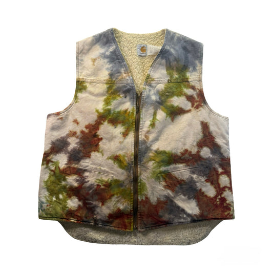 XL vintage Carhartt, Tie Dye vest by Air Bear Wear