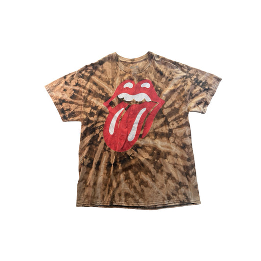Large Rolling Stones tour shirt desert trip reverse dye by air Bear wear