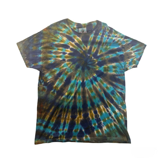 2XL tie-dye spiral T-Shirt dyed by stealy dealies